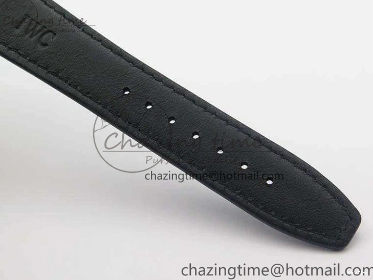 MIROTIME 0101 Portuguese Fa Jones IW544203 SS GSF 1:1 Best Edition White Dial On Leather Strap Trendsetting 7235